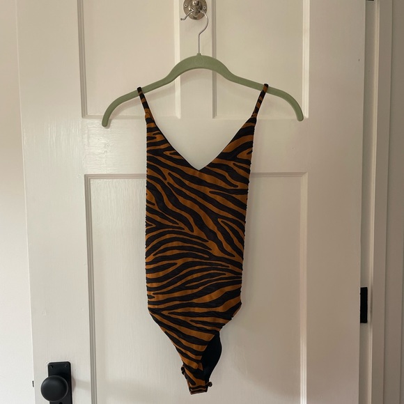 Mara Hoffman Emma tiger print swimsuit - Picture 6 of 7